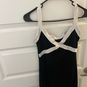 Black and white comfy dress, perfect for sleepwear size small